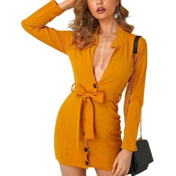 casual dresses autumn women bodycon dress elegant solid color plus size deep v neck long sleeve belt office, Black;gray
casual dresses autumn women bodycon dress elegant solid color plus size deep v neck long sleeve belt office, Black;gray