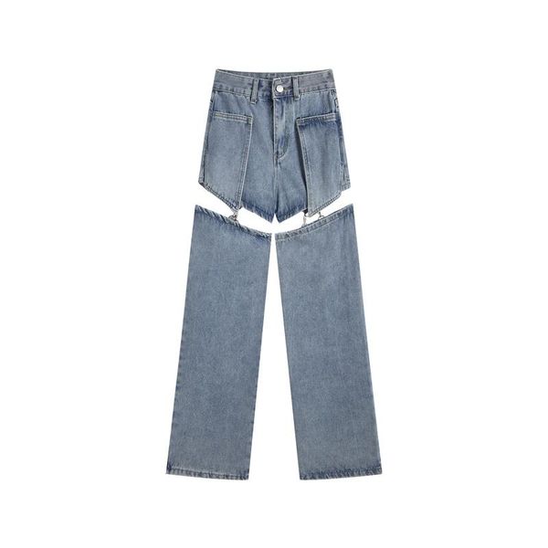 women's jeans women ripped patchwork for woman summer high waist straight loose street hole denim pants, Blue
women's jeans women ripped patchwork for woman summer high waist straight loose street hole denim pants, Blue