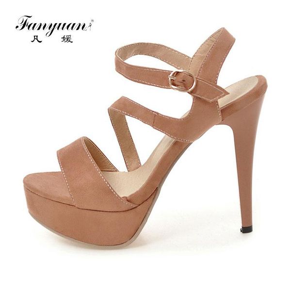 fanyuan fashion women party sandals 2021 summer brand elegant high heels sandalias mujer women's dress shoes sandal plus, Black
fanyuan fashion women party sandals 2021 summer brand elegant high heels sandalias mujer women's dress shoes sandal plus, Black
