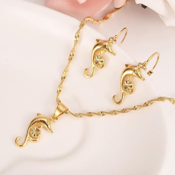 earrings & necklace gold color png pendant jewelry set for women party gift african lovely dolphin wedding girl kids charm, Silver
earrings & necklace gold color png pendant jewelry set for women party gift african lovely dolphin wedding girl kids charm, Silver