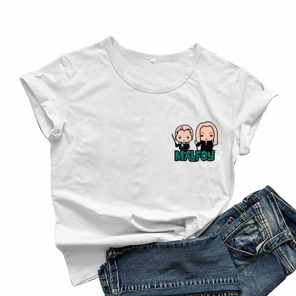 kawaii cartoon t shirt draco malfoy hogwarts streetwear women short sleeve aesthetic soft clothing grunge graphictee, White
kawaii cartoon t shirt draco malfoy hogwarts streetwear women short sleeve aesthetic soft clothing grunge graphictee, White