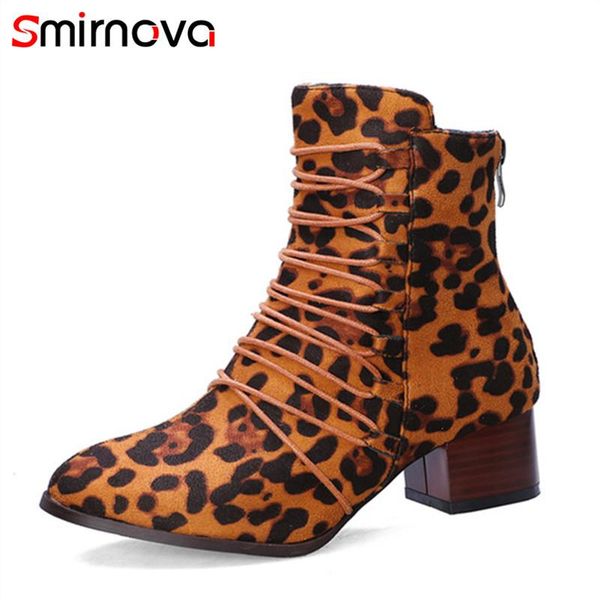 boots smirnova arrive 2021 winter female leopard prints round toe shoes women's ankle black ladies
boots smirnova arrive 2021 winter female leopard prints round toe shoes women's ankle black ladies