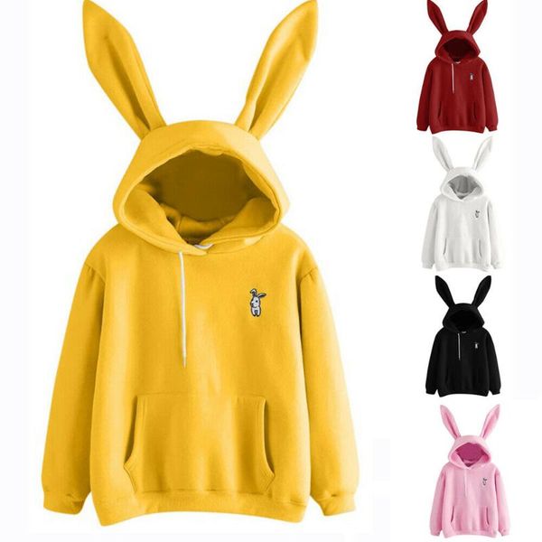 women's hoodies & sweatshirts hirigin fashion cute girl sweatshirt ears hoodie hoody women casual pullover jumper, Black
women's hoodies & sweatshirts hirigin fashion cute girl sweatshirt ears hoodie hoody women casual pullover jumper, Black