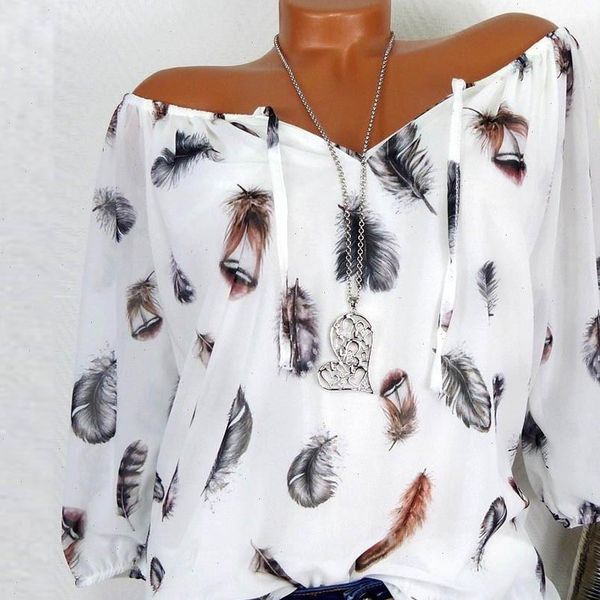 5xl plus large size womens blouses summer new leisure blouse white loose feather v neck half sleeve shirts 5%
5xl plus large size womens blouses summer new leisure blouse white loose feather v neck half sleeve shirts 5%