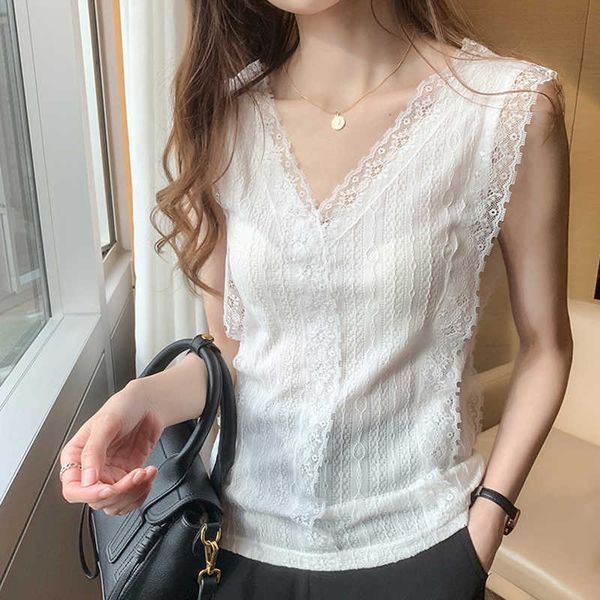 shintimes lace vintage black tank women clothes white summer sleeveless ladies v-neck camisole camis haut femme 210615
shintimes lace vintage black tank women clothes white summer sleeveless ladies v-neck camisole camis haut femme 210615