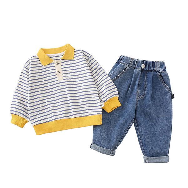 baby boys sweater long sleeve kids clothing + denim pants kidss clothes casual costume 2pcs children clothing sets for boy, White
baby boys sweater long sleeve kids clothing + denim pants kidss clothes casual costume 2pcs children clothing sets for boy, White