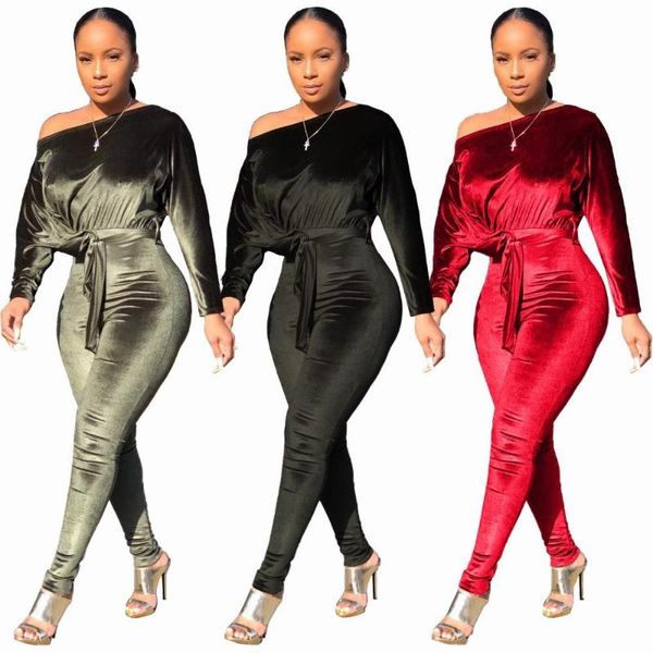 women's jumpsuits & rompers spring winter full length overalls slim velvet romper women jumpsuit skinny ladies body casual playsuit, Black;white
women's jumpsuits & rompers spring winter full length overalls slim velvet romper women jumpsuit skinny ladies body casual playsuit, Black;white