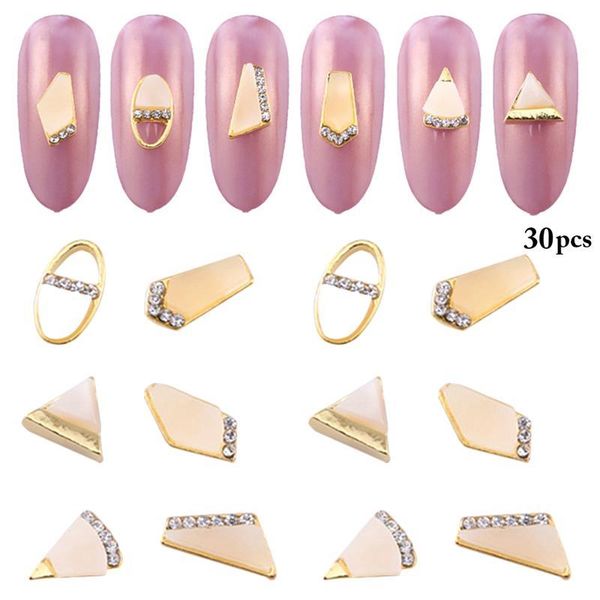 nail art decorations 30pcs kapmore metal rhinestone creative natural shell decor charm decoration diy manicure tools, Silver;gold
nail art decorations 30pcs kapmore metal rhinestone creative natural shell decor charm decoration diy manicure tools, Silver;gold