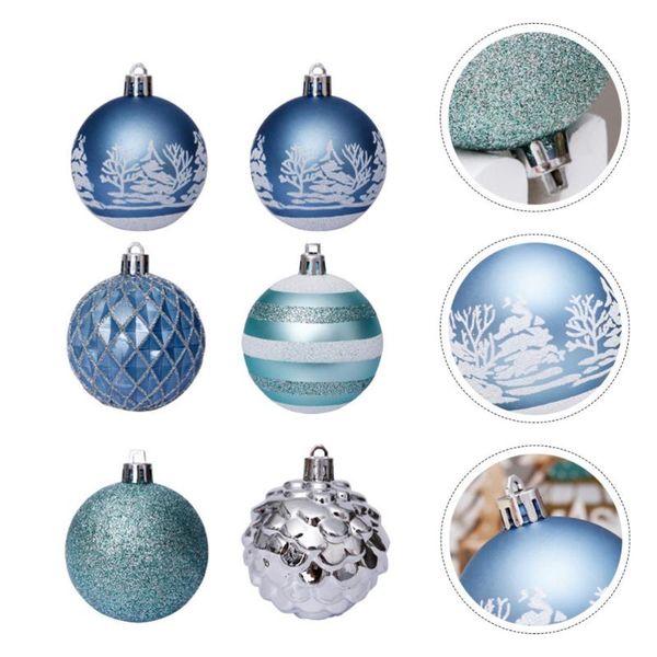 party decoration 30 pcs christmas tree pendant ball set decor