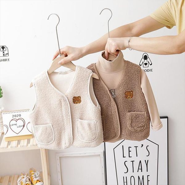 boys and girls teddy fleece vest autumn winter all match warm sleeveless fashion jacket, Camo
boys and girls teddy fleece vest autumn winter all match warm sleeveless fashion jacket, Camo