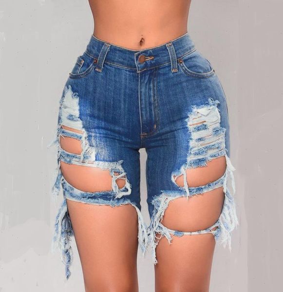 summer big hole beggar stretch womens jean denim shorts ripped distressed high waist demin jeans female street style short, Blue
summer big hole beggar stretch womens jean denim shorts ripped distressed high waist demin jeans female street style short, Blue