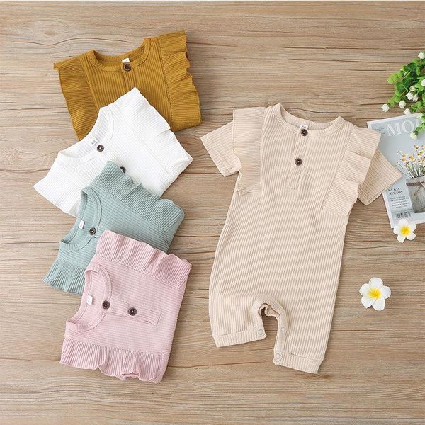 jumpsuits 0-24m born baby boys girls romper solid short sleeve summer boy ribbed knitted jumpsuit outfits, Blue
jumpsuits 0-24m born baby boys girls romper solid short sleeve summer boy ribbed knitted jumpsuit outfits, Blue