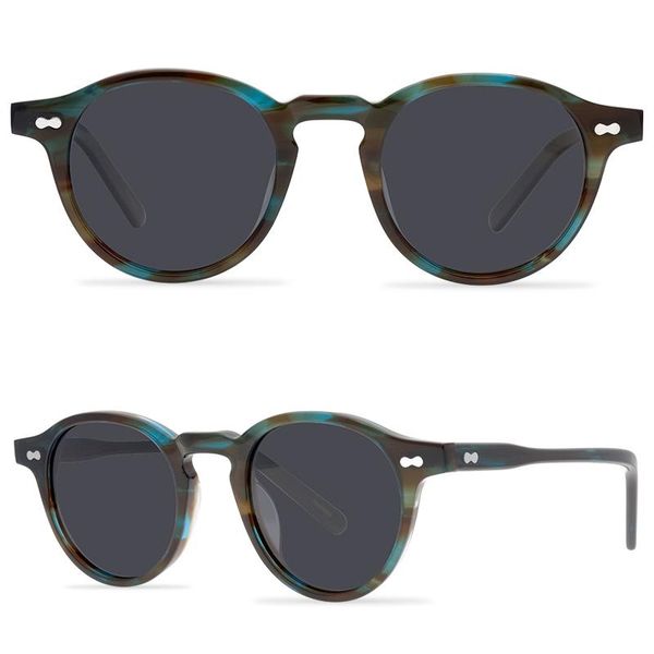 sunglasses acetate polarized vintage women's 2021 round brand designer green sun glasses uv400 oculos masculino, White;black
sunglasses acetate polarized vintage women's 2021 round brand designer green sun glasses uv400 oculos masculino, White;black