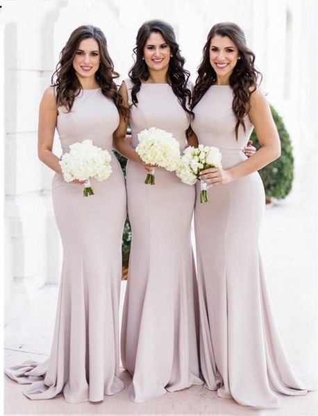 2021 new mermaid long bridesmaids es boat neck satin formal party sleeveless vestidos de noiva a7w3, White;pink
2021 new mermaid long bridesmaids es boat neck satin formal party sleeveless vestidos de noiva a7w3, White;pink