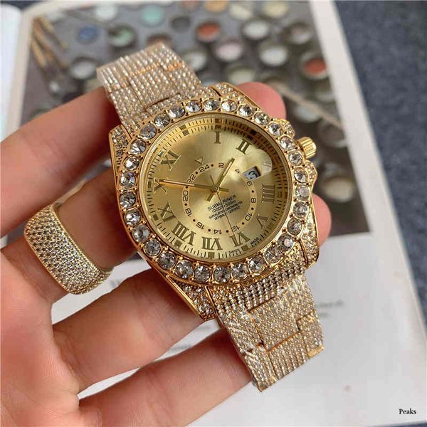 2021 three needle series luxury mens watches roman numeral dial quartz watch designer wristwatch diamond bezel rolx brand, Slivery;brown
2021 three needle series luxury mens watches roman numeral dial quartz watch designer wristwatch diamond bezel rolx brand, Slivery;brown