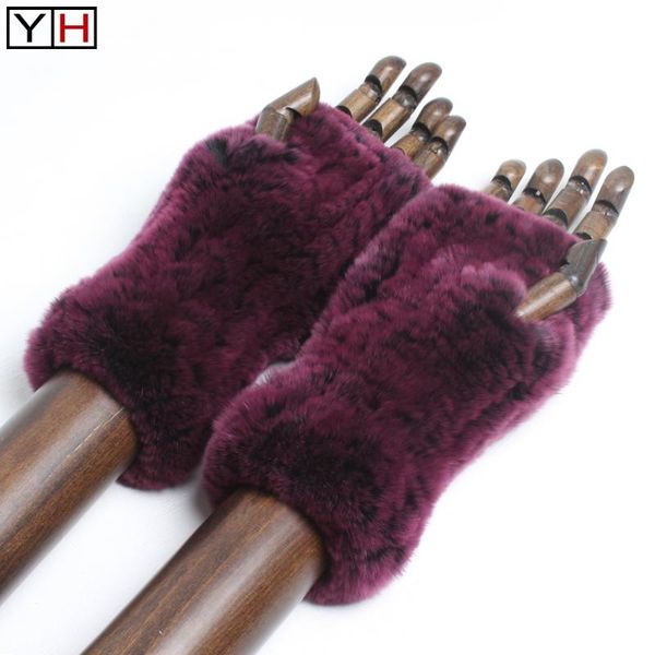 five fingers gloves 2021 fashion winter real rex fur glove lady knitted genuine mittens good elastic warm, Blue;gray
five fingers gloves 2021 fashion winter real rex fur glove lady knitted genuine mittens good elastic warm, Blue;gray