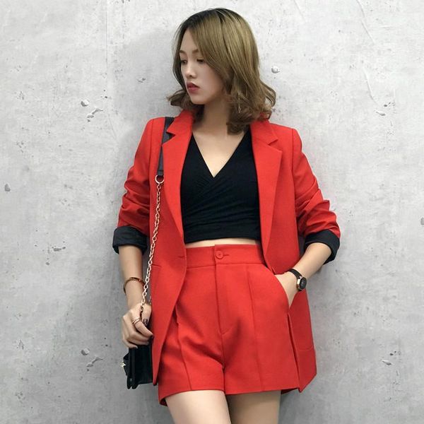 suit suit new korean commuter small jacket loose casual shorts two sets of women's clothing, Gray
suit suit new korean commuter small jacket loose casual shorts two sets of women's clothing, Gray