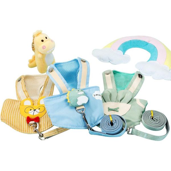 vest-style dog leash pets chest harness cute and breathable for small and medium-sized cats dogs accessories pet supplies
vest-style dog leash pets chest harness cute and breathable for small and medium-sized cats dogs accessories pet supplies
