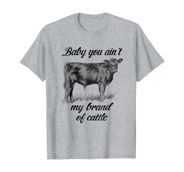 Bany you ain't my brand of cattle farmer woman t-shirt, Mainly pictures 
Bany you ain't my brand of cattle farmer woman t-shirt, Mainly pictures