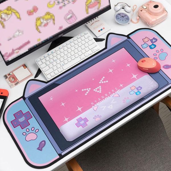 mouse pads & wrist rests 80x40cm cat ear gaming pad anime large mousepad computer keyboard office desk table mat for pc ns gamer accessories
mouse pads & wrist rests 80x40cm cat ear gaming pad anime large mousepad computer keyboard office desk table mat for pc ns gamer accessories