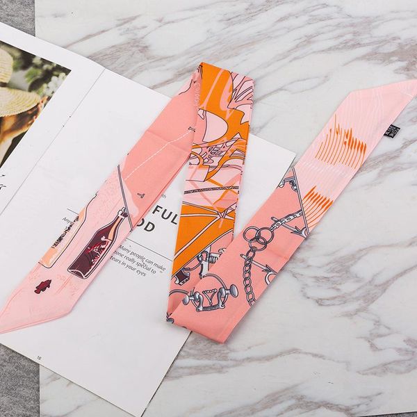 scarves wishing bottle silk scarf fashion women's headscarf tie bag handle small ribbon headband ladies neck shawl, Blue;gray
scarves wishing bottle silk scarf fashion women's headscarf tie bag handle small ribbon headband ladies neck shawl, Blue;gray