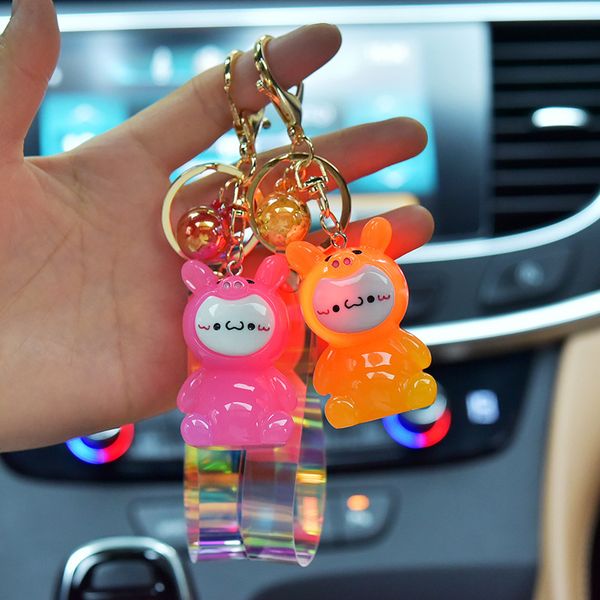 2021 fashion keychain boutique physical store claw machine luminous rabbit pig key ring piglet doll pendant practical small gift, Slivery;golden
2021 fashion keychain boutique physical store claw machine luminous rabbit pig key ring piglet doll pendant practical small gift, Slivery;golden