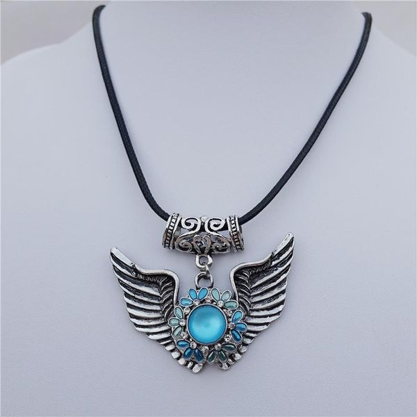 pendant necklaces angel metal 18mm snap buttons necklace with black rope vintage jewelry, Silver
pendant necklaces angel metal 18mm snap buttons necklace with black rope vintage jewelry, Silver