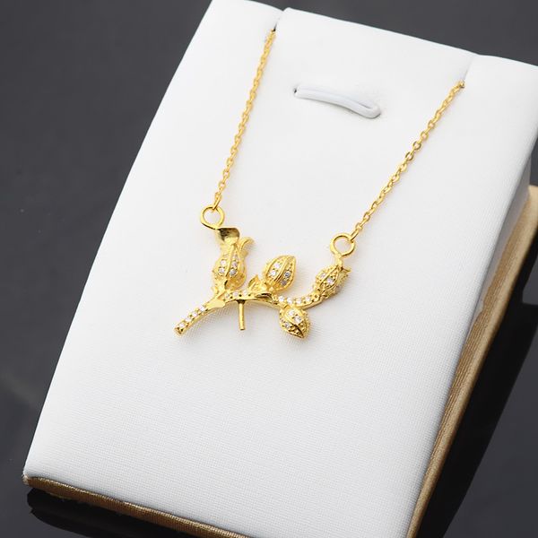 diy jewelry accessories s925 silver pendant necklace female rose pearl pendant 8-10 sets chain empty support 422
diy jewelry accessories s925 silver pendant necklace female rose pearl pendant 8-10 sets chain empty support 422