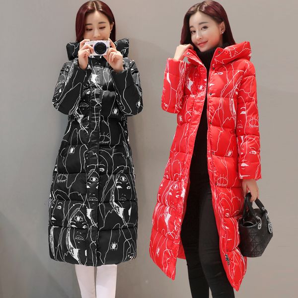 2021 new meals of length on the knee woman's winter thick fine down womanly cotton jacket a1mm, Black
2021 new meals of length on the knee woman's winter thick fine down womanly cotton jacket a1mm, Black