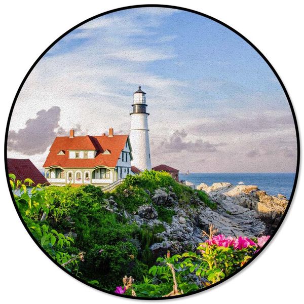 carpets flower lighthouse seaside cottage round rug for living room home decor kids children's bedroom area rugs mats
carpets flower lighthouse seaside cottage round rug for living room home decor kids children's bedroom area rugs mats
