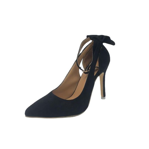 dress shoes women's 2021 high heels pointed toe stiletto large size hollow bow suede fashion trend 43, Black
dress shoes women's 2021 high heels pointed toe stiletto large size hollow bow suede fashion trend 43, Black