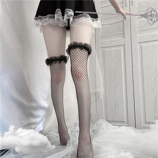socks & hosiery women stockings japanese and korean girls net yarn lace long tube fishnet exotic garter, Black;white
socks & hosiery women stockings japanese and korean girls net yarn lace long tube fishnet exotic garter, Black;white