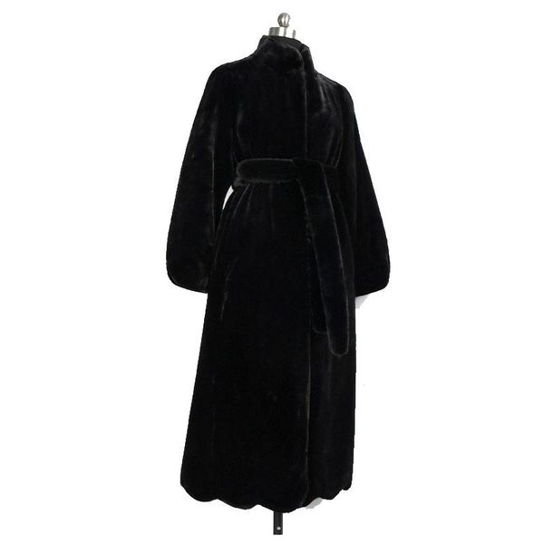 women's fur & faux donsignet women coat autumn and winter mink fashion long warm casual solid color, Black
women's fur & faux donsignet women coat autumn and winter mink fashion long warm casual solid color, Black