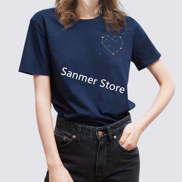 2021 new mulheres homens estrelas e corao bordado camiseta manga curta primavera vero o-pescoo seagem casual t uxtc, White
2021 new mulheres homens estrelas e corao bordado camiseta manga curta primavera vero o-pescoo seagem casual t uxtc, White