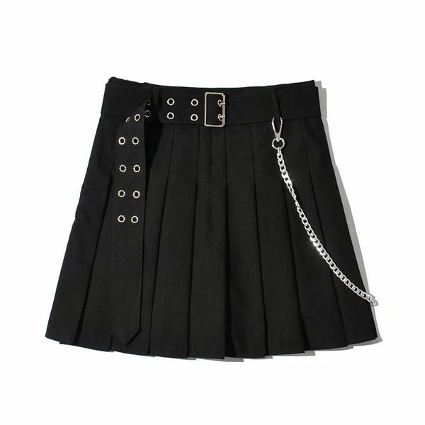 skirts black pleated short mini american young women fashion 2021 summer high waist a-line white skirt with belt bsq043
skirts black pleated short mini american young women fashion 2021 summer high waist a-line white skirt with belt bsq043
