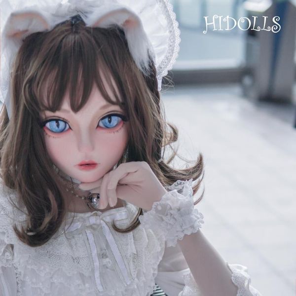 party masks (hidolls 31) custom female girl silica resin half head cosplay anime role play bjd kigurumi crossdresser doll mask
party masks (hidolls 31) custom female girl silica resin half head cosplay anime role play bjd kigurumi crossdresser doll mask