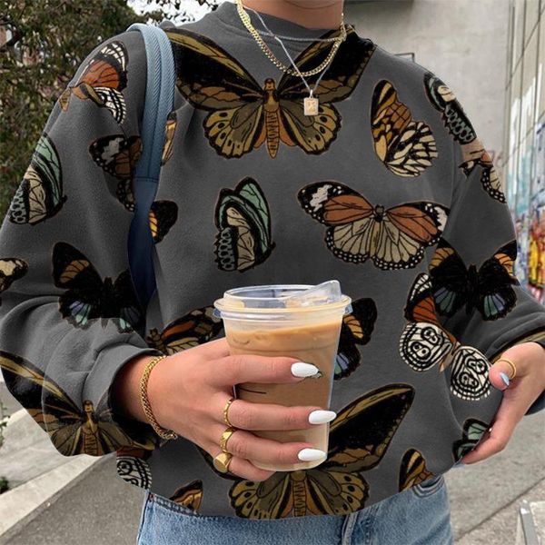 plus size t-shirt hoodies women autumn winter casual loose pullover butterfly print long sleeve harajuku female de moda streetwear, Black
plus size t-shirt hoodies women autumn winter casual loose pullover butterfly print long sleeve harajuku female de moda streetwear, Black