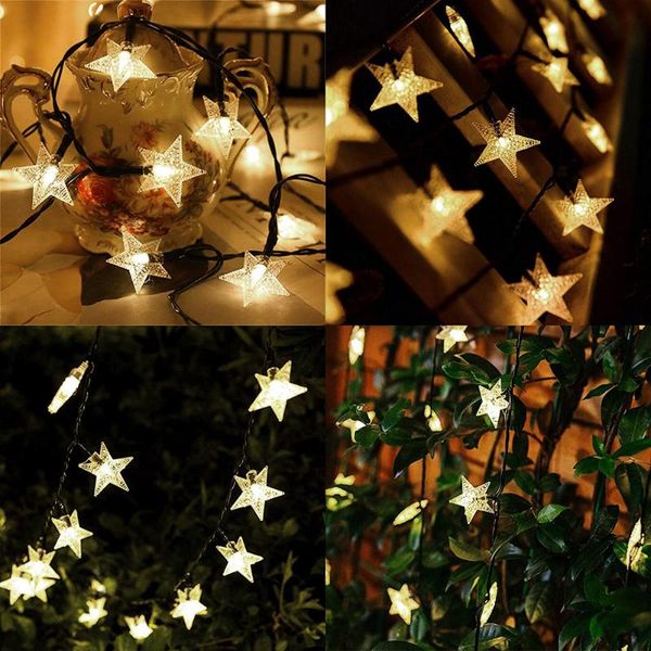 strings led star curtain lights solar powered garland string festival decoration outdoor garden street yard landscape decorative
strings led star curtain lights solar powered garland string festival decoration outdoor garden street yard landscape decorative