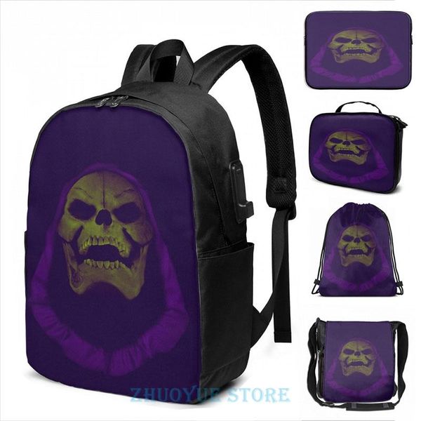 backpack funny graphic print skeletor(2) usb charge men school bags women bag travel laptop
backpack funny graphic print skeletor(2) usb charge men school bags women bag travel laptop