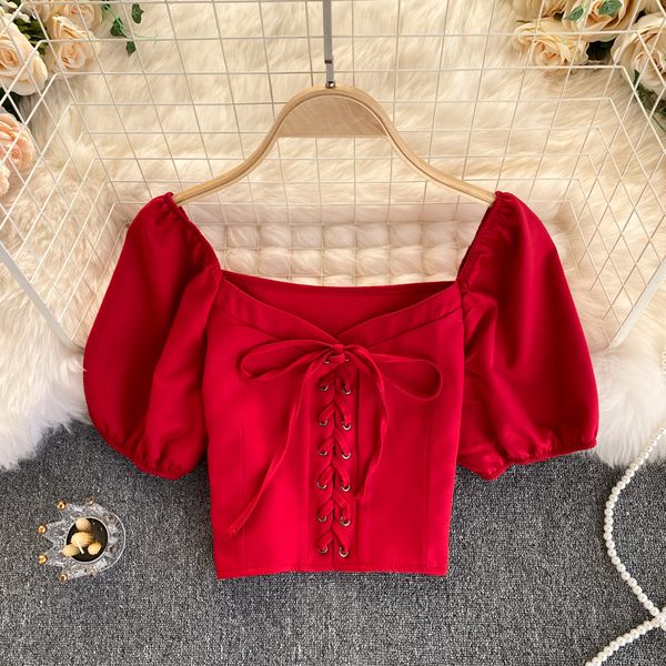 autumn womens dstring blouse elegant v-neck puff sleeve short female red/yellow/black/white shirts fashion new blusas, Black;gray
autumn womens dstring blouse elegant v-neck puff sleeve short female red/yellow/black/white shirts fashion new blusas, Black;gray