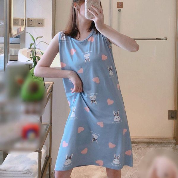 women's sleepwear sleepshirts for women cute sweet cartoon printed sleeveless round neck nightdress girl polyester summer, Black;red
women's sleepwear sleepshirts for women cute sweet cartoon printed sleeveless round neck nightdress girl polyester summer, Black;red