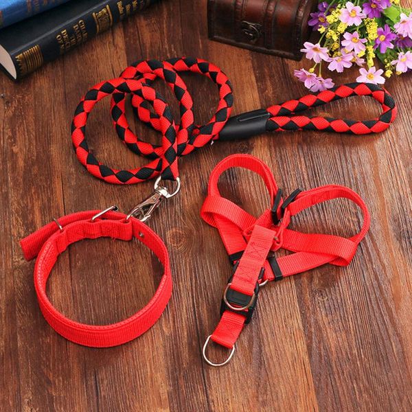 dog collars & leashes nylon training pet supplies walking harness collar leader rope for dogs cat 1.5m sets
dog collars & leashes nylon training pet supplies walking harness collar leader rope for dogs cat 1.5m sets