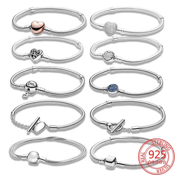 classic 925 sterling silver blue pavé gemstone & t-shaped clasp snake bracelet diy charm family tree basic chain gift, Golden;silver
classic 925 sterling silver blue pavé gemstone & t-shaped clasp snake bracelet diy charm family tree basic chain gift, Golden;silver