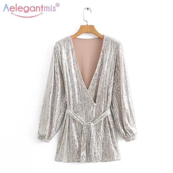 aelegantmis sequins short dress women with belt slim korean mini v neck a line vestido mujer party lady streetwear 210607, Black;gray
aelegantmis sequins short dress women with belt slim korean mini v neck a line vestido mujer party lady streetwear 210607, Black;gray