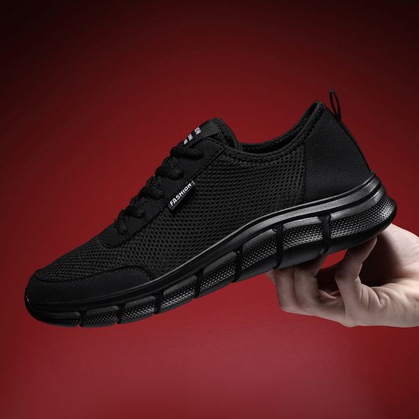 summer sneakers men mesh walking shoes casual breathable gym shoes men lightweight male shoes outdoor trainers black zapatillas
summer sneakers men mesh walking shoes casual breathable gym shoes men lightweight male shoes outdoor trainers black zapatillas