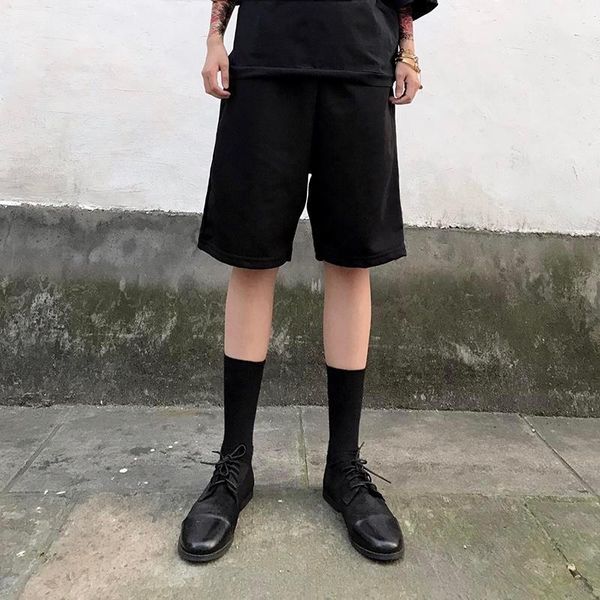 men's shorts summer casual loose korean fashion trend ins super fire solid color sports five pants, White;black
men's shorts summer casual loose korean fashion trend ins super fire solid color sports five pants, White;black