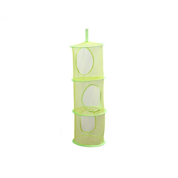 hanging mesh space saver bags organizer 3 compartments storage basket for kids room (yellow)
hanging mesh space saver bags organizer 3 compartments storage basket for kids room (yellow)