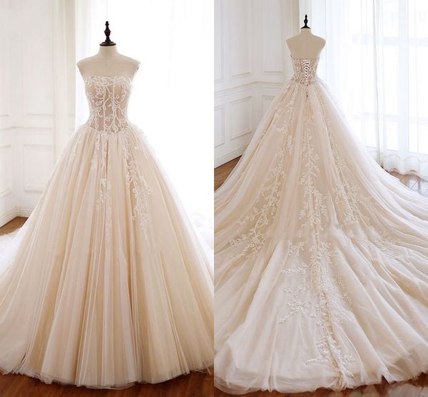 2021 unique sequined lace wedding dresses princess a-line bridal dress womens strapless lace-up tulle plus size wedding gowns birde party, White
2021 unique sequined lace wedding dresses princess a-line bridal dress womens strapless lace-up tulle plus size wedding gowns birde party, White