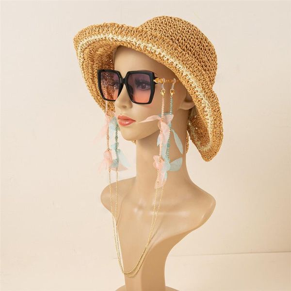 sunglasses frames silk flower crystal beaded link chains necklace reading glasses cord holder neck strap rope eyewear face mask band, Silver
sunglasses frames silk flower crystal beaded link chains necklace reading glasses cord holder neck strap rope eyewear face mask band, Silver