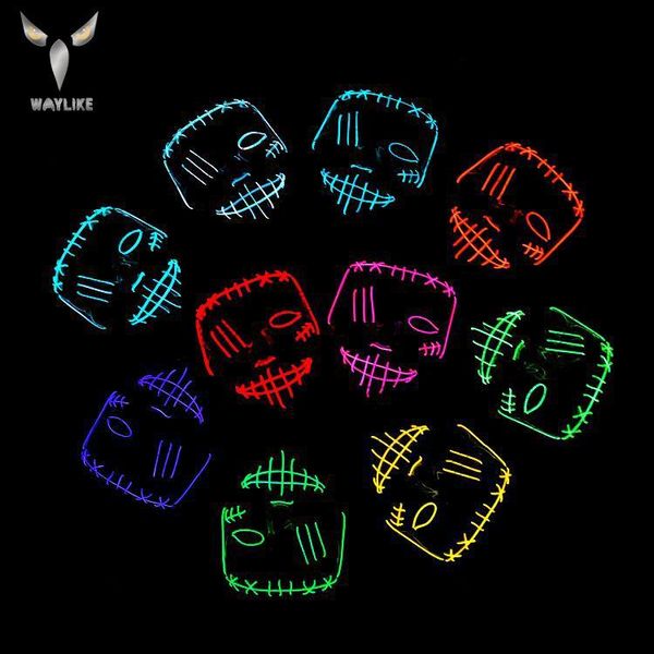 party masks waylike halloween mask reality costume horror led cool smile carnival cosplay
party masks waylike halloween mask reality costume horror led cool smile carnival cosplay
